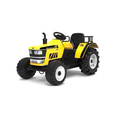 China Ride On Electric Toy Car Kids 12v Ride On Electric Car Tractor Baby Toy Tractor Car For Kids Drive for sale