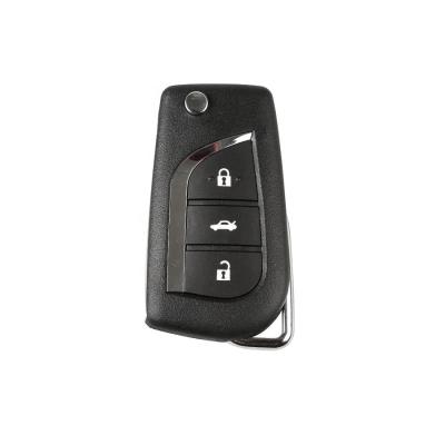 China XK XHORSE XKTO00EN Wired Universal Remote Key 3 Buttons VVDI2 For Toyota Type English Version for sale