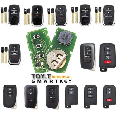 China Universal Xhorse VVDI XM PVC Smart Key for Toyota 8A for KEY TOOL plus VVDI2 Max VVDI Mini Can Renuse and Rewrite for sale