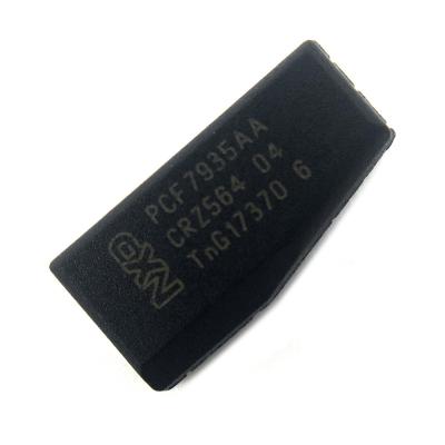 China PCF7935AA ceramic original carbon transponder chip ID44 car key blank ceramic chip (updated version of PCF7935AS) for sale