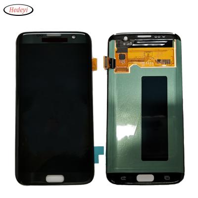 China Mobile Phone Screen For Samsung S7 Edge LCD Original, For Samsung Galaxy S7 Edge Screen LCD Touch Digitizer H125 for sale