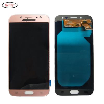 China Samsung J7 pantalla j730 pro LCD display touch screen digitizer replacement H12 factory price TFT for sale