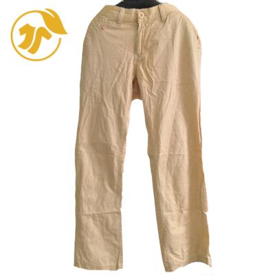 China High-grade second-hand clothes leisure hot-selling second-hand used men's cotton pants second-hand clothes Italy clothing for sale