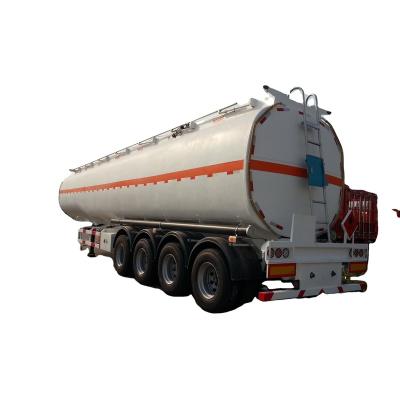 China Truck trailer 4 axle oil tanker trailer diesel fuel tanker trailer crude fuel tanker semi trailer for sale for sale