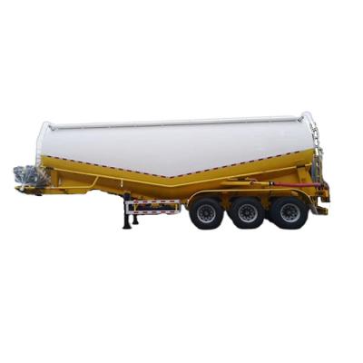 China Truck Trailer 3 Axles 70cbm Bulk Cement Tank Semi Trailer Dry Powder Bulk Cargo Silo Bulk Cement Trailer for sale