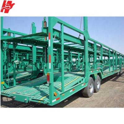 China Truck trailer factory price 2 axles 6/8 vehicle transport car carrier truck trailer for sale for sale