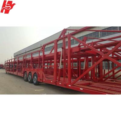 China China 2 axles car transport semi trailer truck trailer for 6/8 cars transport for sale