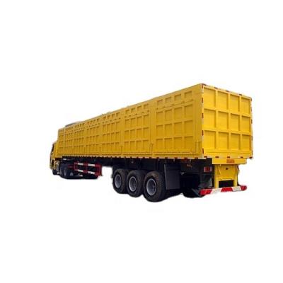 China Truck Trailer 3 Axles 40/45ft Cargo Box Semi Trailer For Transportation China Manufacture for sale