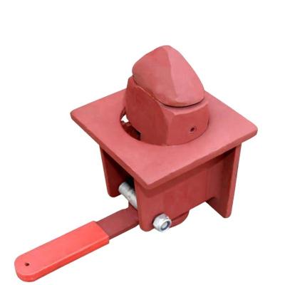 China Container Trailer Part Truck Part Trailer Twist Lock Flatbed Semi Trailer Spare Parts Shipping Container Twist Lock for sale