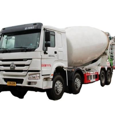 China Building Material Stores Sinotruk HOWO Large Volume 8x4 16cbm 12 Wheels Concrete Mixer Truck for sale