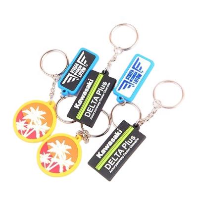 China Art Custom Logo High Quality PVC Folk Promotional Keychain Rubber Key Chain for sale