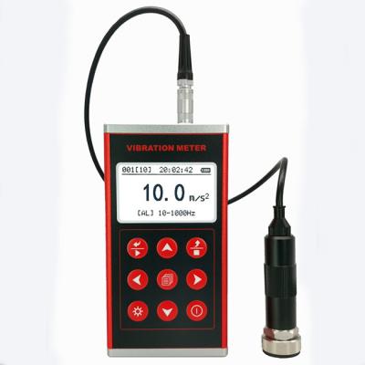 China Tmv120 Backlit Usb Portable Vibration Meter Two Button Batteries for sale