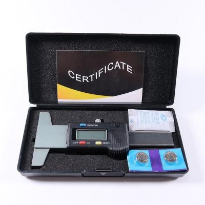 China Tire Tread Depth Gauge Meter Measurer Tool Caliper Thickness Gauges Tread Brake Pad Digital Car Tyre Shoe for sale