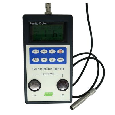 China Digital Ferrite Meter Guage Fe% Fn Stainless Steel Probe Lcd Display for sale