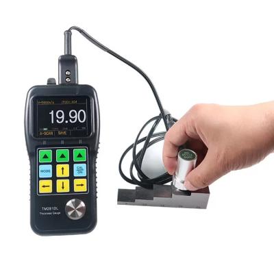 China Tm281 Digital Portable Oled Ultrasonic Thickness Gauge Meter/Portable Ultrasonic Thickness Gauge for sale