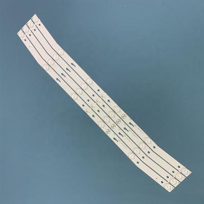 China 6leds-6V-U LCD TV 6leds 6V U Led TV Backlight Aluminum Strip Plate for sale