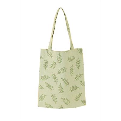 China Online Customization Handled Large Canvas Eco Organic Tote Beach Shopping Hand Bags with Logo Printing for sale