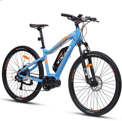 China Aluminum alloy 9 speed e mtb 29 inch electric bike mid motor for sale