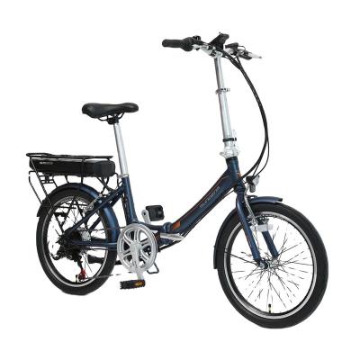 China Aluminum alloy 20 inch electric folding bike for sale