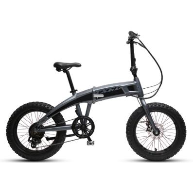 China Aluminum Alloy 500w Motor Hidden Battery Folding Ebike With Fat Tire for sale