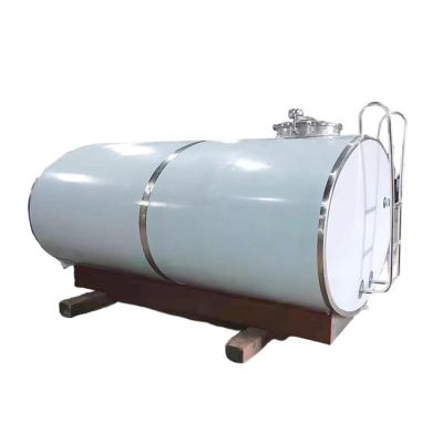 China Liquid food Vertical/Horizontal Stainless Steel liquid food water milk storage holding tank storage 8000l for sale