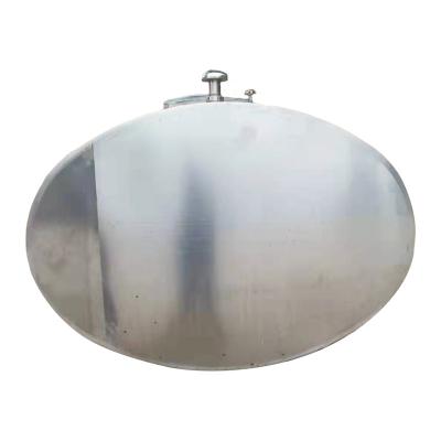 China Liquid Food Transport Stainless Steel Milk Vertical / Horizontal Vacuum Insulated Tank 250l for sale