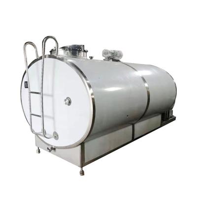 China Factory Corrosion Resistance SUS304 500-10000l Milk Cooling Tank Refrigeration Unit for sale