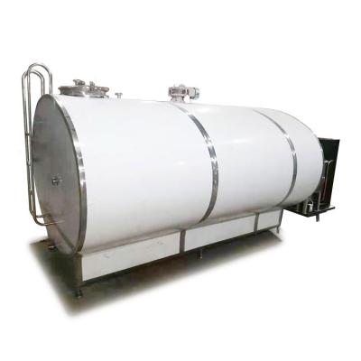 China Factory Dairy Farm Equipment Used Milk Cooling Storage Tank Price for sale