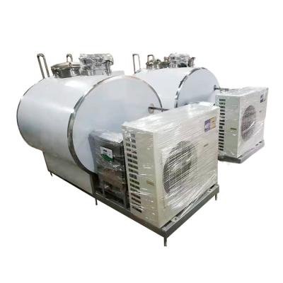 China Factory Wholesale Customized Good Quality Refrigerated Milk Cooling Tank for sale