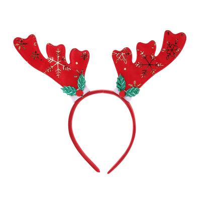 China 20201New Durable Christmas Souvenir Gift Novelty Christmas Reindeer Decoration Supplies Antlers Headband for sale