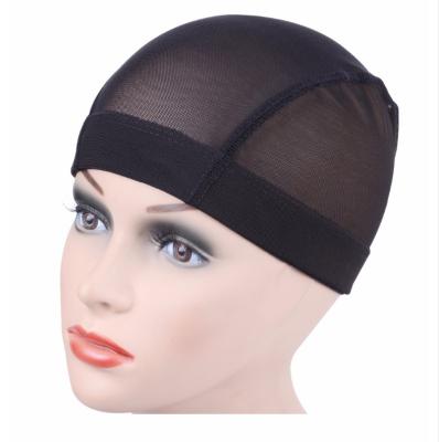 China Breathable Wigs Factory Direct Sale Stretch Mesh Hair Net To Make Nylon Dome Wig Wear Knit Cap Hair Net for sale