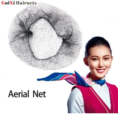 China Fashion 5mm mesh 10pcs/lot good quality nylon hair net for aviation styling hair nets weave tool ladies invisible styling hair nets for sale