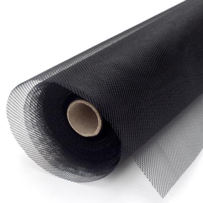 China 6ft-9ft Length Charcoal PVC Fiberglass Insect Screen Roll With 0.33mm Wire Diameter Easy To Install for sale