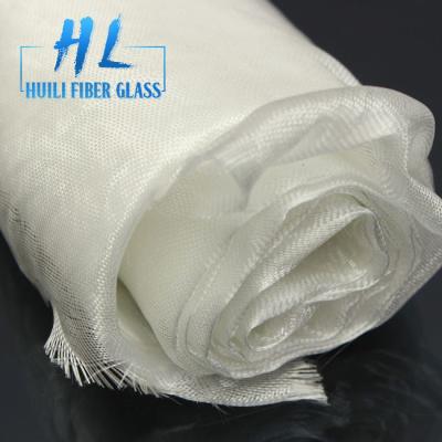 China Silicon Coated E Glass White Fiberglass Cloth Heat Resistant Up To 550℃ for sale