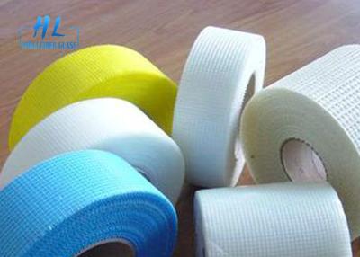 China Tensile Strength Self Adhesive Fiberglass Mesh Tape With 30% Glue Content for sale