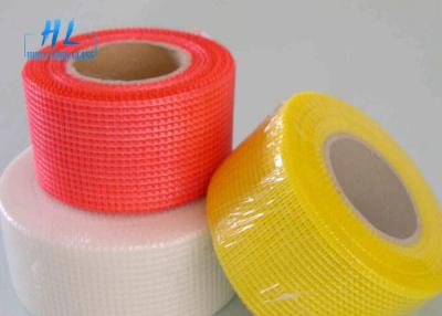 China 30% Glue Content 60g 65g/m2 Alkali Resistant Self Adhesive Fiberglass Tape for sale