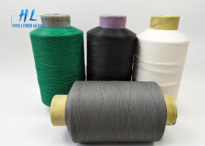 China Excellent Water Resistance 34tex 1/0 PVC Fiberglass Yarn For Spray Up Roving for sale