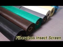 Polyester Fiberglass Insect Screen Roll PVC Coated For Door / Window