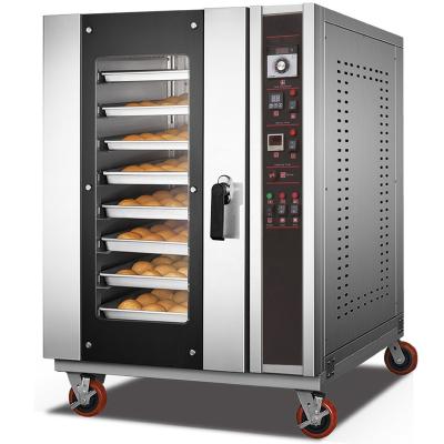 China High Efficiency Commercial Bread Making Machine Electric Convection Oven in Bakery Equipment (FSC-8E) for sale