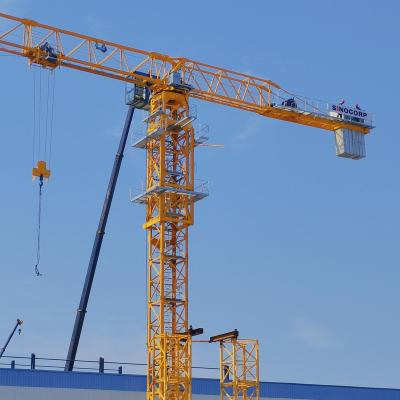 China High Quality Tower Crane Competitive Price Sinocorp Tower Crane QTZ63 PT5610-6t for sale