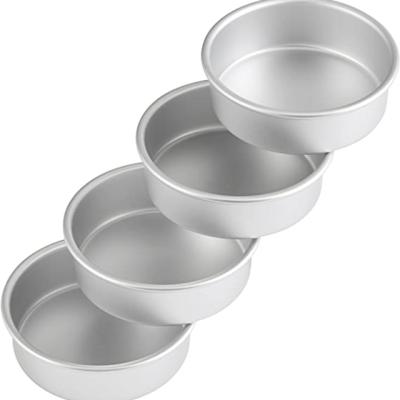 China 3-Piece Tin Boxes Professional Non-Stick Viable Cake Around Cake Pan Bakeware Set for sale