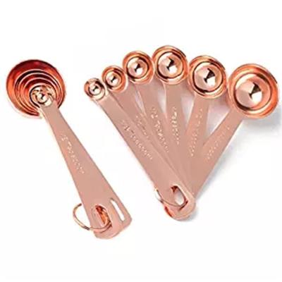 China Coffee Viable Kitchen Adjustable Copper Tea Doser Set for sale