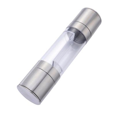 China Stainless Steel Pepper Grinder Mill Pepper Crusher Multifunctional Viable Herb Mill Manual Grinder for sale