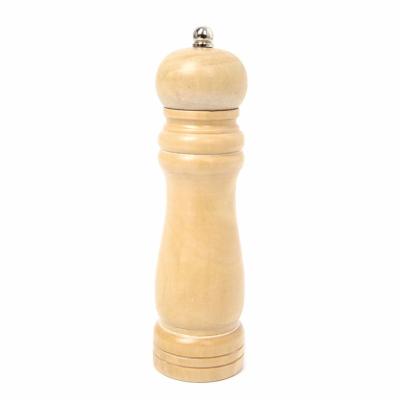 China Viable Wooden Salt and Pepper Shaker Grinder Mill With Adjustable Pour Holes for sale