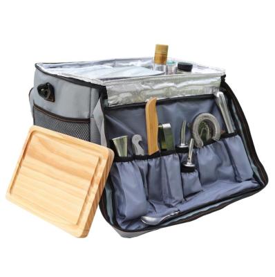 China One Stop Bar Station Multi-Function Durable Waterproof Heat Insulation Travel Bag With Bar Tool Kit for sale