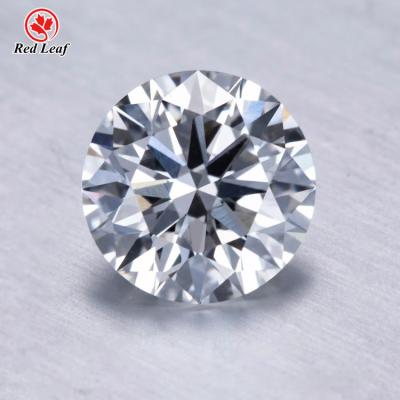 China Jewelry Decoration Redleaf Gems Wholesale CVD 1CT 2CT Diamond Price IGI Certified DEF VVS Loose Synthetic Lab Grown Diamond for sale