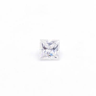 China Fire Redleaf Loose DEF VVS GRA Color Play or Jewelry Certified Moissanite Gemstone Square Shape Princess Cut for sale