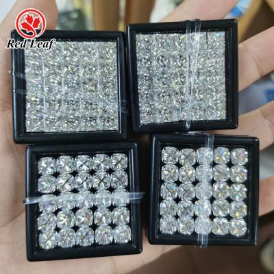 China Game or Fire RedleafJewelry Moissanite GRA Custom VVS Diamond Stone Loose Color Moissanite for sale