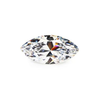 China Redleaf Marquis high reflective stone shape white diamond cut by carat VVS1 GRAY D-color loose gemstone moissanite for sale