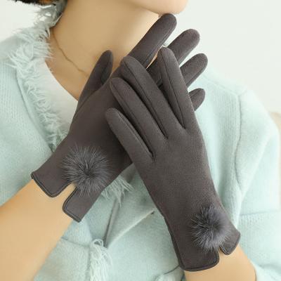 China Guantes de conducción al por mayor de la señora para las manoplas del invierno de las mujeres en venta